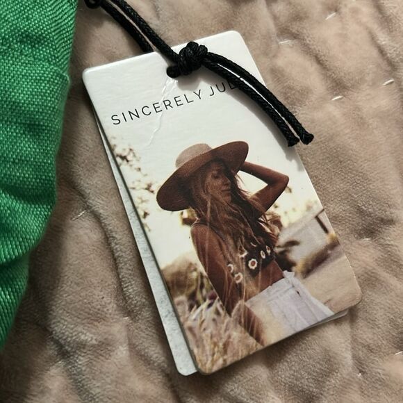 Sincerely Jules Vibrant Green Midi Dress new with tags size small - Picture 6 of 8